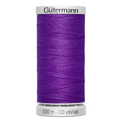 Abbildung von Gütermann Garn M782 Extra stark Nähgarn Polyester 100m Nähmaschinengarn für alle beanspruchten Nähte (392 lila)