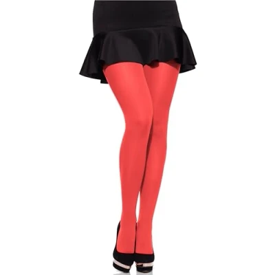 Abbildung von Merry Style Damen Mikrofaser blickdichte Strumpfhose plus size MS 162 60 DEN(Korallenrot, XXL (50 56))