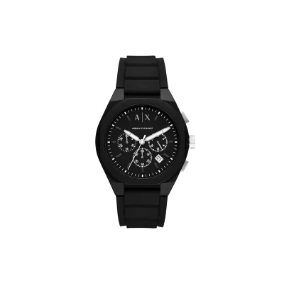 Abbildung von Armani Exchange Watch Chronograph, Herren, Größe: One Size, Black