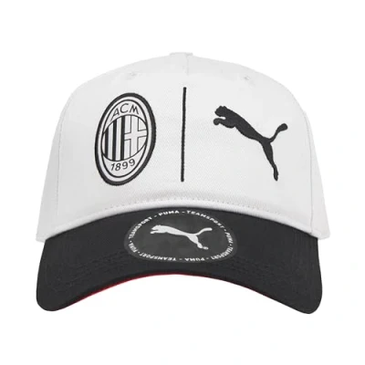 Abbildung von AC Milan Fan BB, Unisex Erwachsene Baseballkappe, Feather Gray Puma Black, 4099683449363