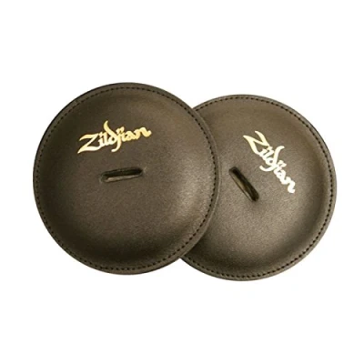 Abbildung von Zildjian P0751 Leather Hand Cymbal Pad, Black, pair