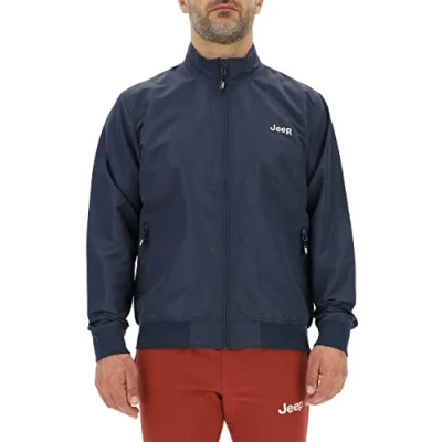 Abbildung von JEEP O102713 Q020 J HERREN LEICHT BOMBER JACKE Stickerei J23S Night Blue/Almond M