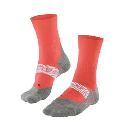 Abbildung von FALKE Damen Laufsocken RU4 Endurance Cool W So Funktionsmaterial antiblasen 1 Paar, Orange Coral 8017, 37 38