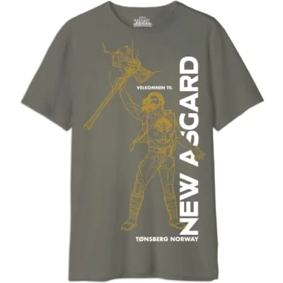 Abbildung von Marvel Herren Metlatmts018 T Shirt, khaky, S