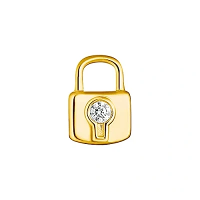 Abbildung von THOMAS SABO Single Ohrstecker Schloss, H2219 414 14, mit Zirkonia (synth)