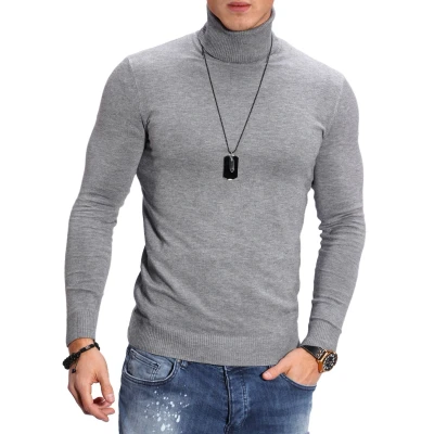 Abbildung von behype Rollkragenpullover TIM im Slim Fit Schnitt