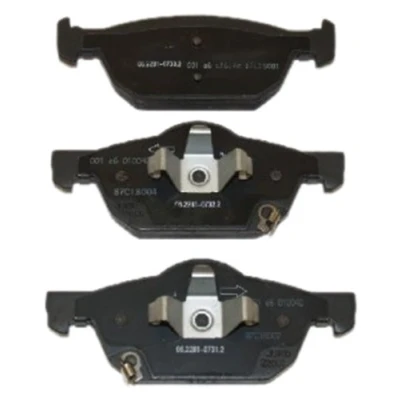 Abbildung von ASHIKA 50 04 407 Bremsbelagsatz Vorderachse HONDA: ACCORD 8, CIVIC 9, 8 Kombi