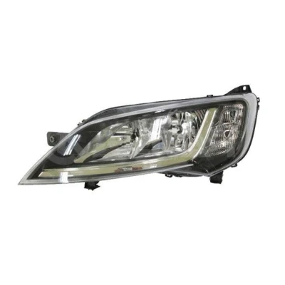 Abbildung von ABAKUS 552 1145LMLDEM2 Scheinwerfer links H7/H7, WY21W, W21/5W schwarz ohne Lampenträger, Glühlampe mit Stellmotor für LWR PX26d