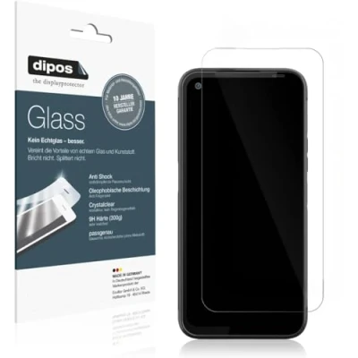 Abbildung von dipos I 9H Displayschutz kompatibel mit Gigaset GX6 Schutzfolie Anti Shock Folie