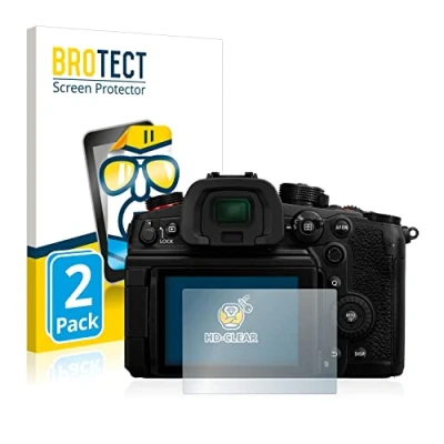 Abbildung von BROTECT (2 Stück Schutzfolie für Panasonic Lumix DC GH6 Displayschutz Folie Ultra Klar