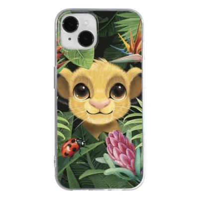 Abbildung von ERT GROUP Handyhülle für Apple iPhone 14 Plus Original und offiziell Lizenziertes Disney Muster Simba &amp; Friends 002 optimal an die Form des Handy angepasst, hülle aus TPU