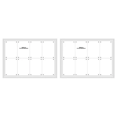 Abbildung von KaufDeinSchild 8xA4 (961x696x23mm) Schaukasten Salvador Innen und Außenbereich abschließbar Infokasten