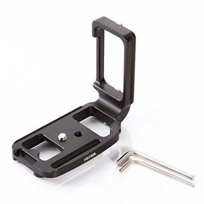 Abbildung von Schnellwechselplatte L Halterung Bracket Platte für Nikon D750 Kamera Arca Swiss Sunwayfoto Stativ