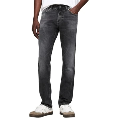 Abbildung von Tommy Jeans Scanton Slim Fit, Herren, Größe: 36x30, Denim black