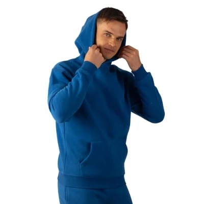 Abbildung von Carlheim Men&#039;s Hoodie Hudson Branded, Vintage Blue, XX Large