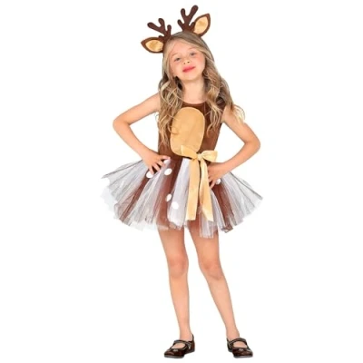 Abbildung von Widmann S.r.l. Kostüm Reh Kinderkostüm für Mädchen Kleid und Haarreif