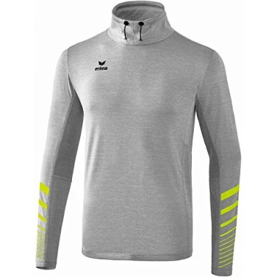 Abbildung von ERIMA Herren Longsleeve Race Line 2.0 Running, grau melange, S, 8331902