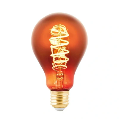 Abbildung von Eglo 110089 LED Filament Leuchtmittel E27 Decorative Spirale kupferfarben L:13cm Ø:7.5cm dimmbar 2000K