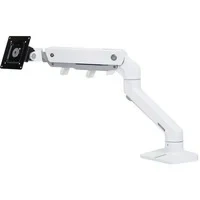 Abbildung von ERGOTRON HX Monitor Arm mit HD Gelenk in Weiß, Tischhalterung patentierter CF Technologie für ultrabreite Curved Monitore bis 49 Zoll, 29.2cm Höhenverstellung, VESA, 10 Jahre Garantie