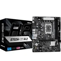 Abbildung von Asrock B760M H2/M.2, Intel B760, 1700, Micro ATX, 2 DDR5, HDMI, 2.5G LAN, PCIe4, 2X M.2