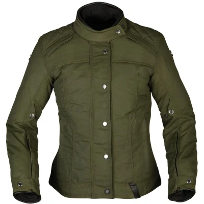 Abbildung von Modeka Thiago Damen Motorrad Textiljacke (Olive,42)