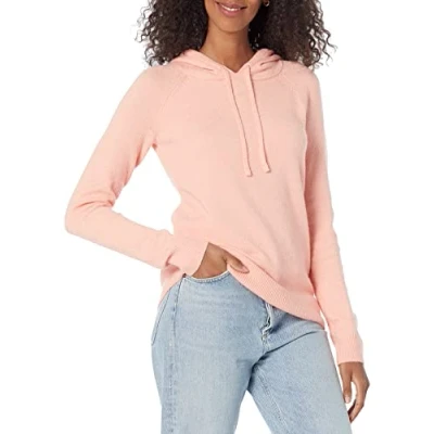 Abbildung von Amazon Essentials Damen Soft Touch Kapuzenpullover, Pfirsich, L