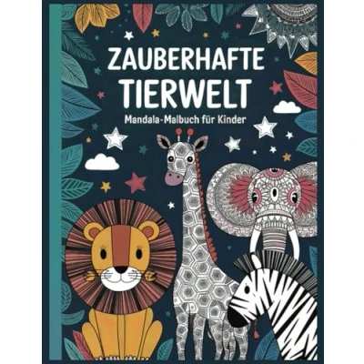 Abbildung von Mandala Tiere Malbuch für Kinder ab 6 Jahren 50 liebevoll gestaltete Tiermandalas zum Ausmalen und Entspannen