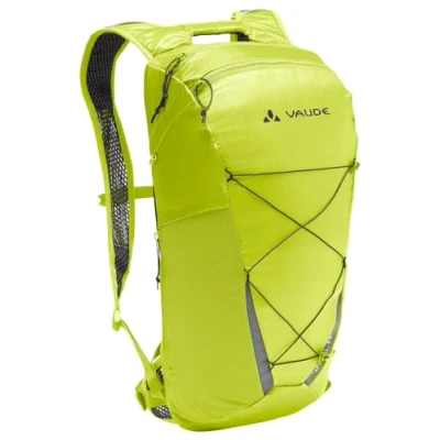 Abbildung von VAUDE Uphill 12 Fahrrad Rucksack mit Liter Volumen luftdurchlässigem Tragesystem, Bright Green