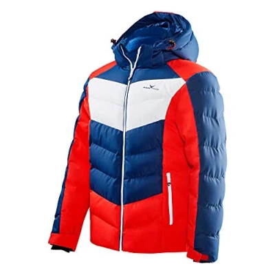 Abbildung von Black Crevice Herren Skijacke, blau/rot/weiß, 58