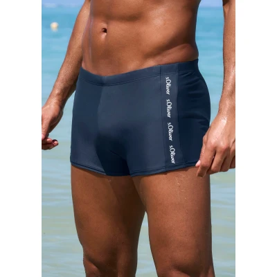 Abbildung von s.Oliver Badehose Pants, Herren, Größe: Small, Marine