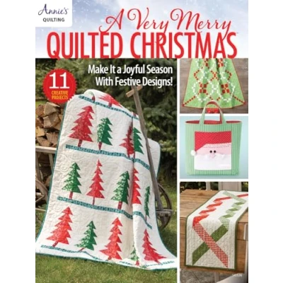 Abbildung von a Very Merry Quilted Christmas: Make it Joyful Season with Festive Designs!