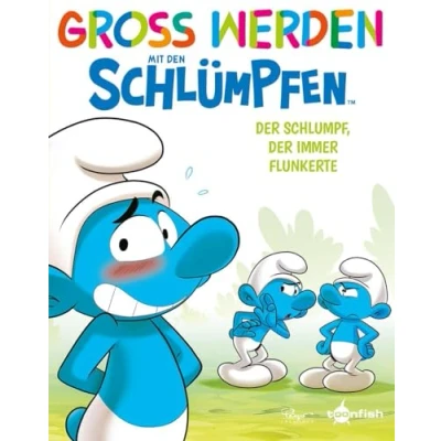 Abbildung von Groß werden mit den Schlümpfen: der Schlumpf, immer flunkerte