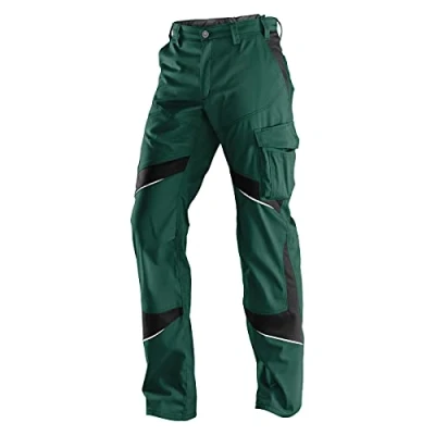 Abbildung von KÜBLER Workwear ACTIVIQ Arbeitsdamenhose moosgrün/schwarz Größe 42