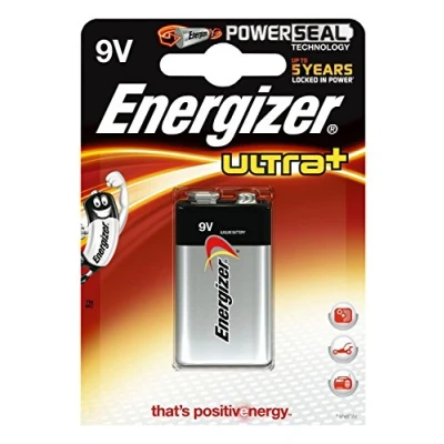 Abbildung von Energizer Ultra+ Alkaline Batterie 9V Block