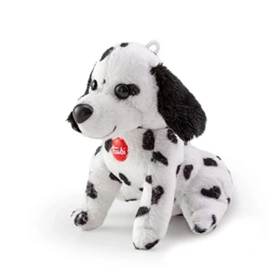 Abbildung von Trudi TUDF6000 Sweet Collection Kleiner Dalmatiner ca. 9 cm, Größe XXS, Stofftier mit weichen Materialien und liebevollen Details, Plüschtier waschbar, Kuscheltier für Kinder &amp; Babys, Schwarz/Weiß
