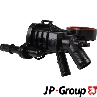 Abbildung von JP GROUP 5114500400 Thermostatgehäuse mit Dichtung Thermostat RENAULT: Clio 4 Schrägheck, Grandtour, THALIA 2, DACIA: SANDERO 2
