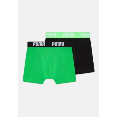 Abbildung von PUMA Boy&#039;s Everyday Basic Boxer, Green/Black New, 170/176 (2er Pack)