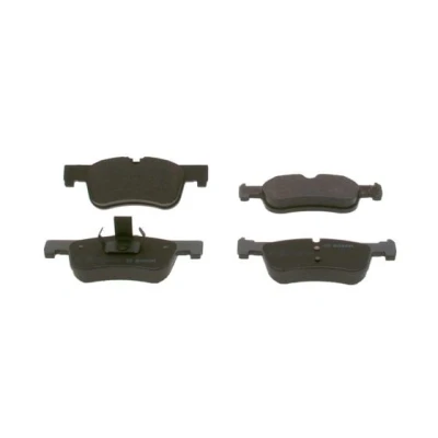 Abbildung von BOSCH 0 986 494 561 Bremsbelagsatz Low Metallic mit Anti Quietsch Blech, Kolbenclip BMW: 1 Schrägheck, 2 Cabrio, Coupe kfzteile, kfzteile24,