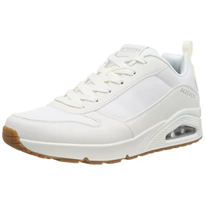 Abbildung von Skechers Herren UNO Hideaway Sneaker, White, 45 EU