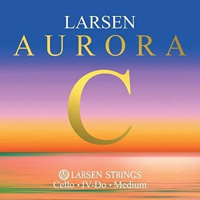 Abbildung von LARSEN STRINGS Cello Saiten Aurora C 4/4 Medium