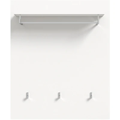 Abbildung von INOSIGN Garderobenpaneel CAPRI, Breite 80 cm, 1 Ablageboden, 3 Haken, Kleiderstnage, Wandgarderobe, Paneel, Garderobe, Flurpaneel, Wandpaneel