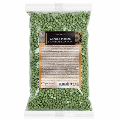 Abbildung von XanitaliaPro Zinco plus Enthaarungswachs Therapie Cannabis indica Filmwachs 1000 g