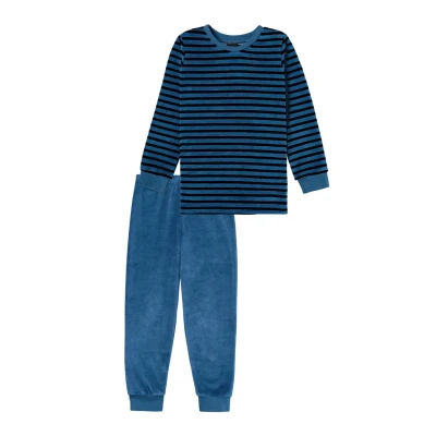 Abbildung von Schiesser World 2 Nachtwäsche Set für Kinder, Größe: 92, Blau