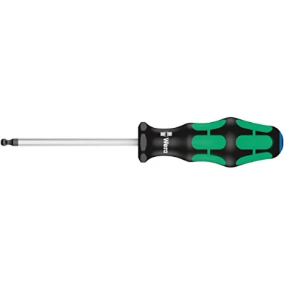 Abbildung von Wera 352 Sechskant Kugelkopf Schraubendreher, 3/16 Zoll x 100 mm, 05022910001