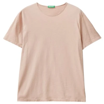 Abbildung von United Colors of Benetton Herren 3je1j19a5 T Shirt, Dunkles Puder, 04 W, Medium