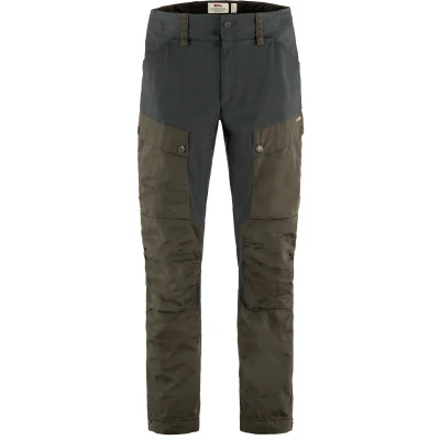 Abbildung von Fjällräven Trousers Outdoorhose, Herren, Größe: 50, Deep forest/laurel green
