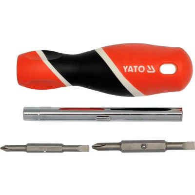Abbildung von YATO YT 25971 Bit Schraubendreher 5.0, 6.0, PH1, PH2 Schlitz, Kreuzschlitz (PH)