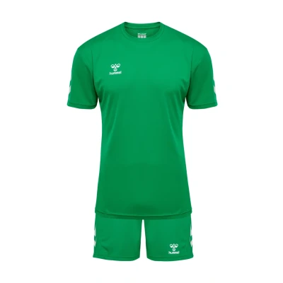 Abbildung von Hummel LOGO SET kurze Sporthose, Größe: XXL, Jelly bean