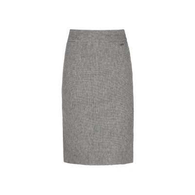 Abbildung von Rock DREIMASTER XL/XXL / Grau Melange 52% Acryl 25% Polyamid 23% Polyester