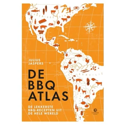 Abbildung von de BBQ atlas: lekkerste recepten uit hele wereld (Kookatlassen)